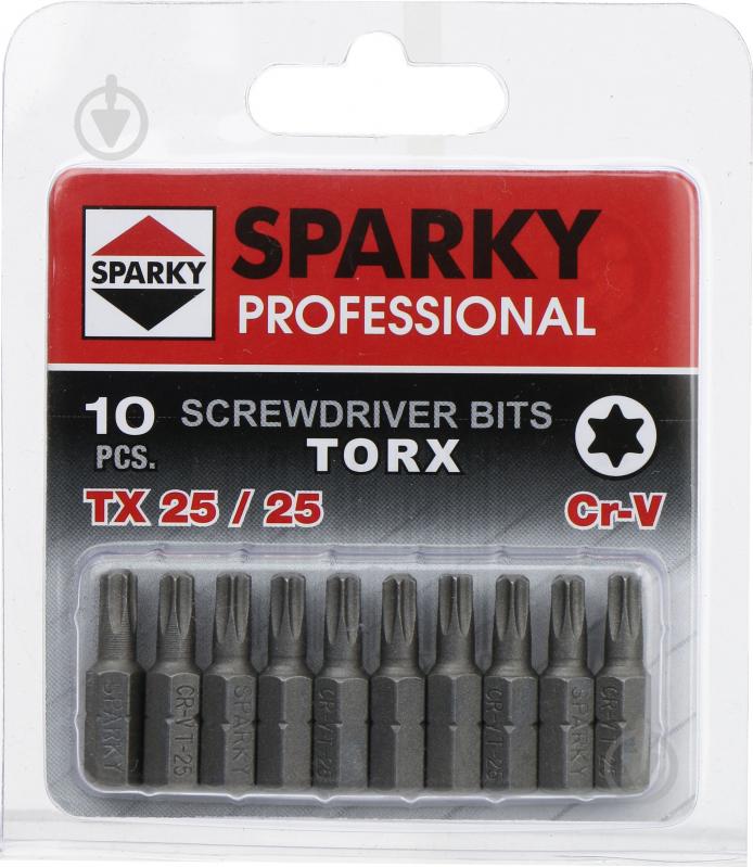 Бита Sparky Torx 25x25 мм 10 шт. 20009721209 - фото 1