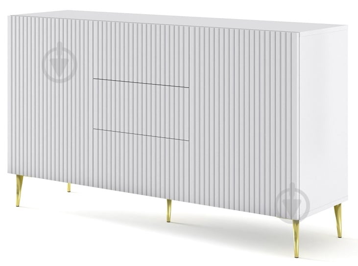 ᐉ Комод BIM Furniture Ravenna 2д3ш 1500x870x420 мм золотой/белый ...
