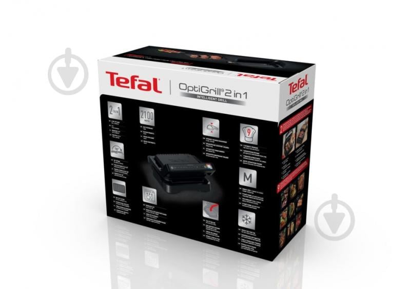 Гриль Tefal OptiGrill 2in1 GC772830 - фото 11