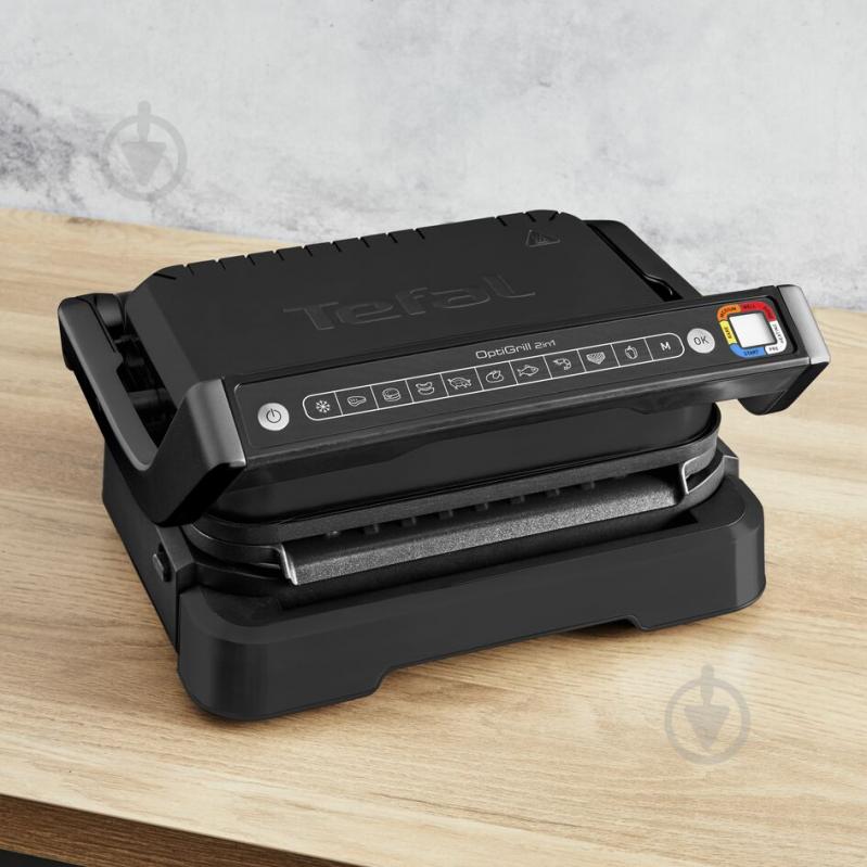 Гриль Tefal OptiGrill 2in1 GC772830 - фото 3