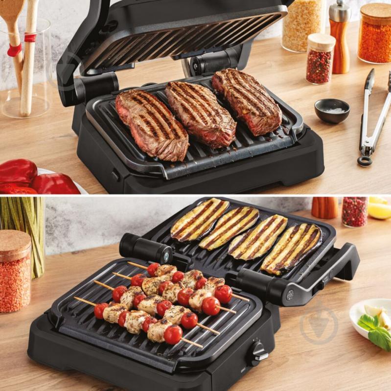 Гриль Tefal OptiGrill 2in1 GC772830 - фото 6