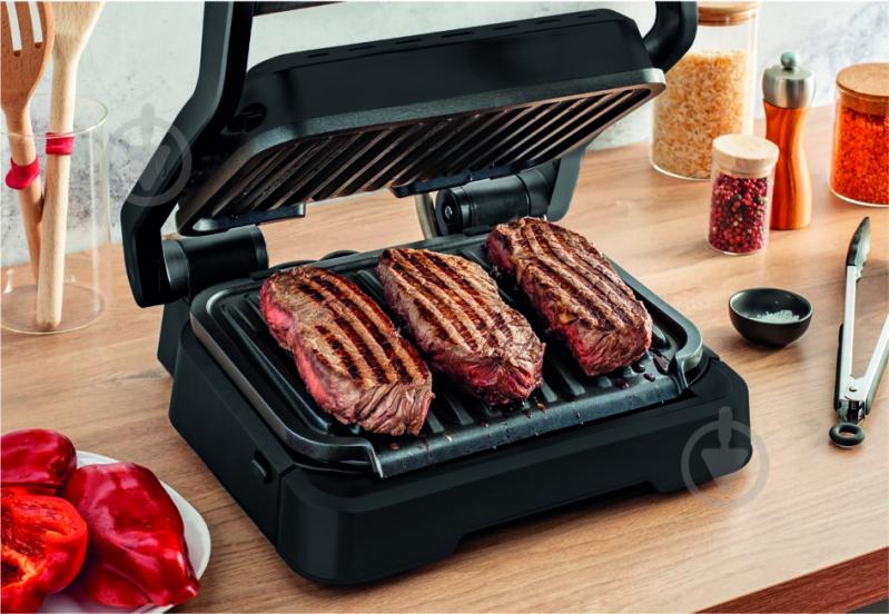 Гриль Tefal OptiGrill 2in1 GC772830 - фото 8