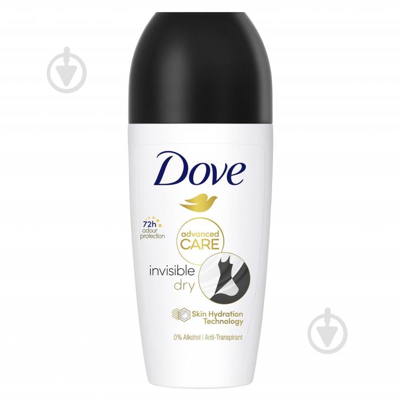 Антиперспирант для женщин Dove Невидимий захист 50 мл - фото 1