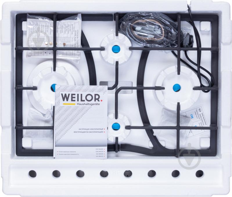 Варильна поверхня газова WEILOR GM W 614 SS - фото 12