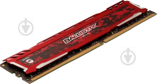 Оперативна пам'ять Micron DDR4 SDRAM 16 GB (1x16GB) 3000 MHz (BLS16G4D30AESE) Ballistix Sport LT Red - фото 2