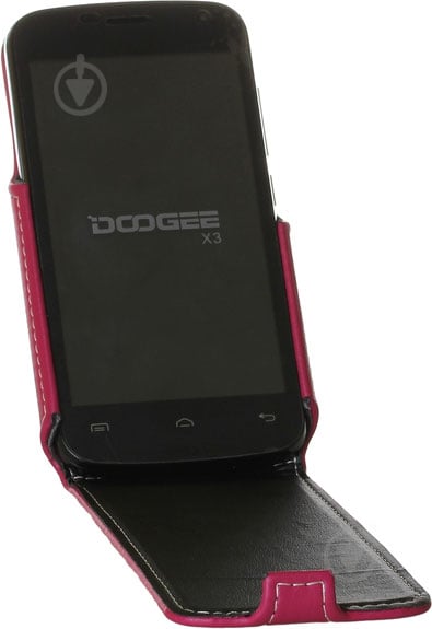 Чохол-фліп RED POINT Flip Case для Doogee X3 pink (ФК.91.З.05.23.000) - фото 5