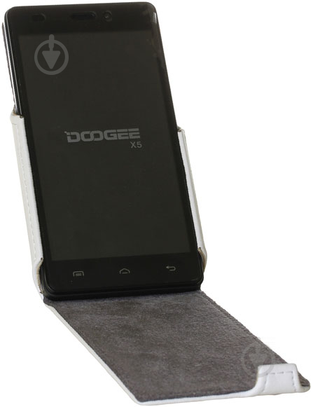 Чехол-флип RED POINT Flip case для Doogee X5 white (ФК.84.З.02.23.000) - фото 5