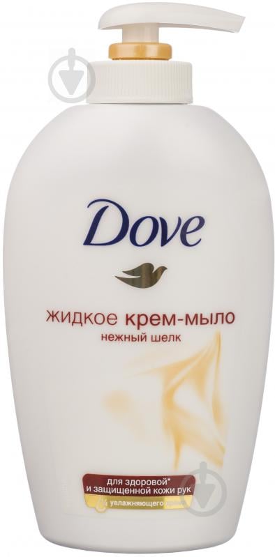 Крем-мыло Dove Нежный шелк 250 мл - фото 1