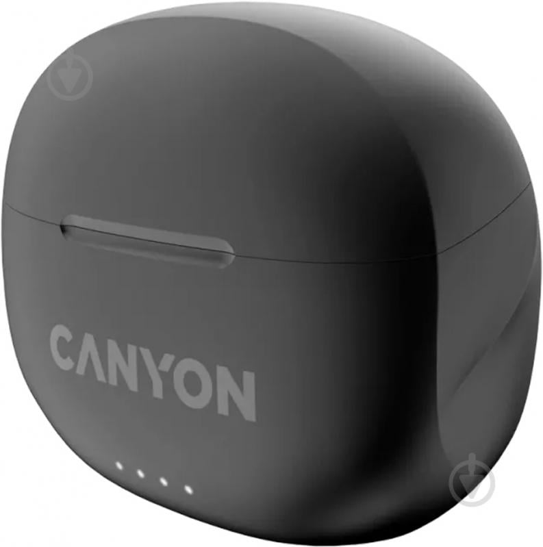 Bluetooth-гарнітура Canyon black (CNS-TWS8B) - фото 4