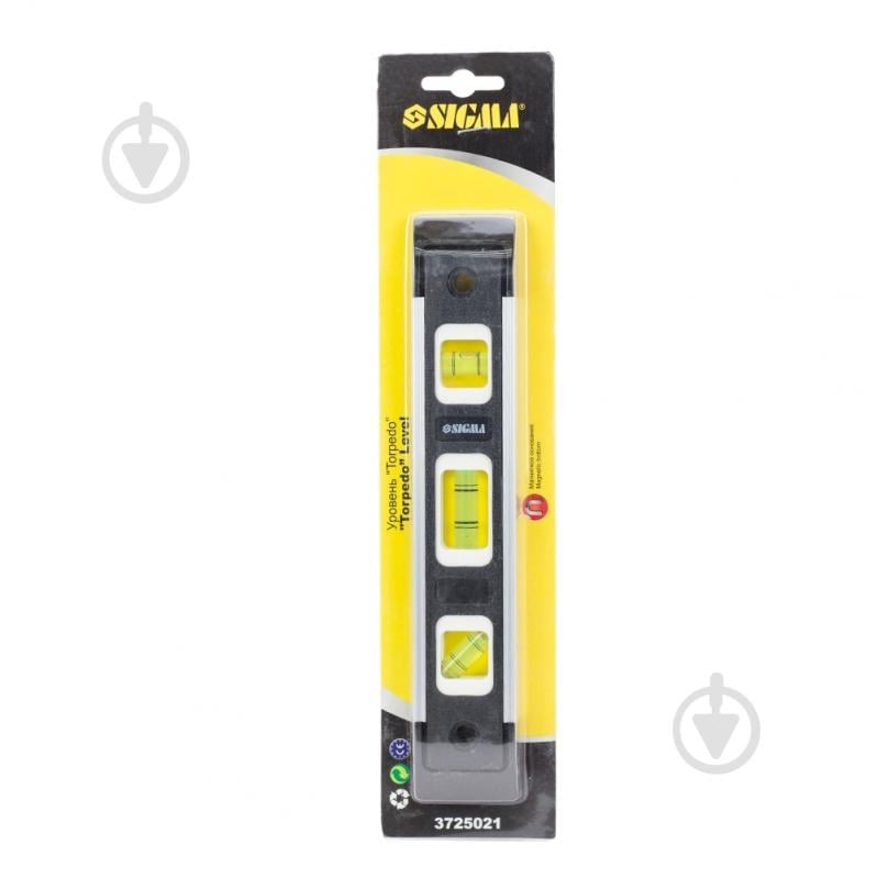 Уровень магнитный 23 см Sigma 3725021 - фото 4