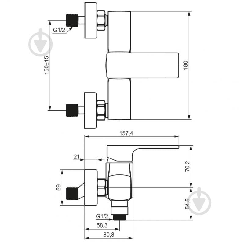 Змішувач для душу Damixa Gala 532000300 - фото 4