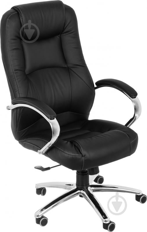 Кресло AMF Art Metal Furniture Мустанг Anyfix Хром Неаполь N-20 черный - фото 1 Кресло AMF Art Metal Furniture Мустанг Anyfix Хром Неаполь N-20 черный - фото 1