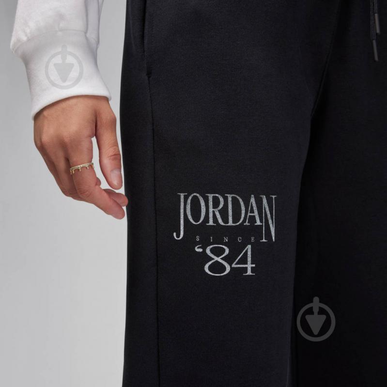 Штани Jordan W J BRKLN FLC JORDAN PANT FN5440-010 р. L чорний - фото 4