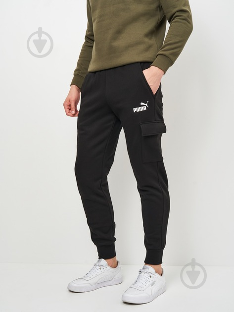 Штани Puma ESS Cargo Pants 84580201 р. M чорний - фото 3