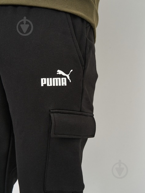 Штани Puma ESS Cargo Pants 84580201 р. M чорний - фото 5