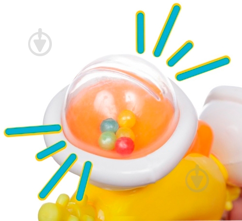 Игрушка-прорезыватель Bebelino Крабик 58063 - фото 2