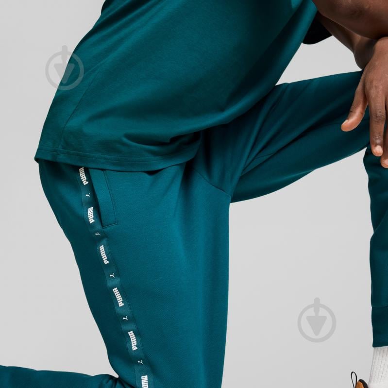 Штани Puma ESS+ TAPE SWEATPANTS FL CL 84904208 р. M зелений - фото 5