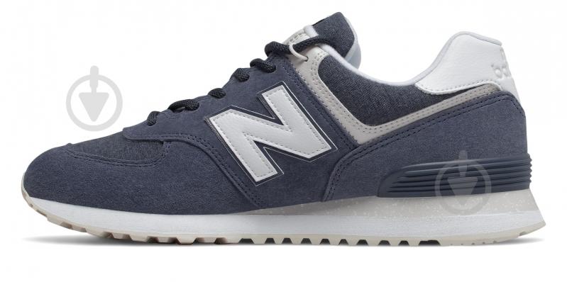 Кроссовки мужские демисезонные New Balance ML574SPZ р.43 синие - фото 2