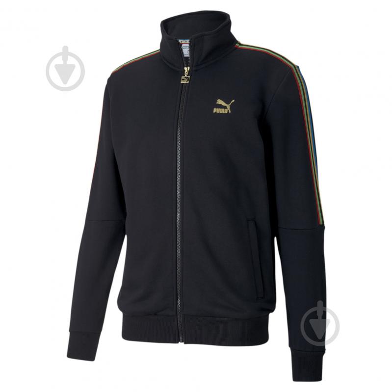 Джемпер Puma TFS Worldhood Track Top 59761201 р. XL черный - фото 1 Джемпер Puma TFS Worldhood Track Top 59761201 р. XL черный - фото 1