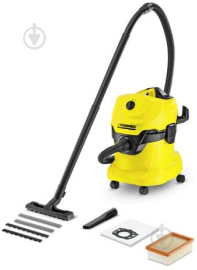 Пылесос Karcher WD 4 9.611-150.0 - фото 1 Пылесос Karcher WD 4 9.611-150.0 - фото 1
