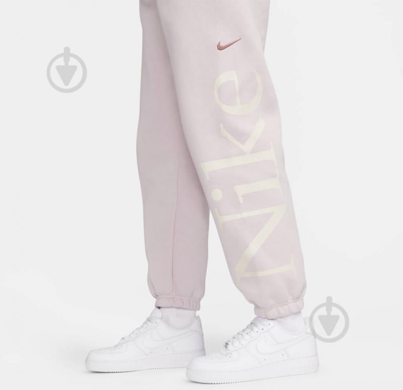 Штани Nike W NSW PHNX FLC OS LOGO SWTPNT FN2552-019 р. S рожевий - фото 9