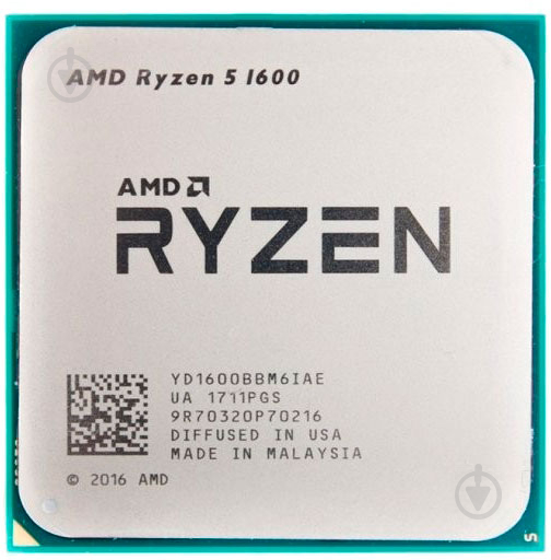 Процессор AMD Ryzen 5 1600 3,2 GHz Socket AM4 Box (YD1600BBAFBOX) - фото 3