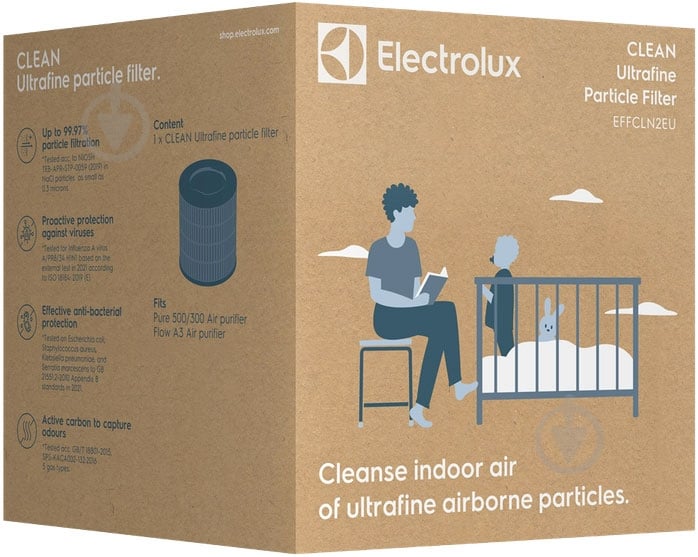 Фільтр для очищувача повітря Electrolux EFFCLN2EU - фото 2