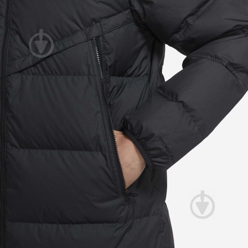 Куртка-парка мужская зимняя Nike M NSW SF WINDRUNNER PARKA DD6788-010 р.3XL черная - фото 5