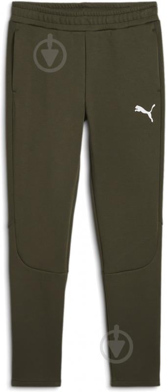 Брюки Puma EVOSTRIPE PANTS DK 68170270 р. S хаки - фото 1