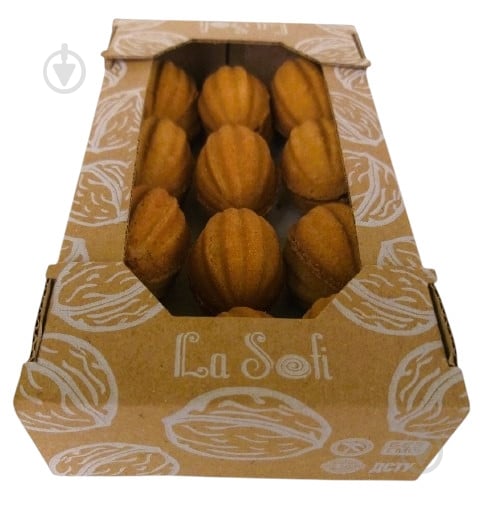 Печенье La Sofi Гречневые орешки со сгущенкой 12 шт. 285 г - фото 1