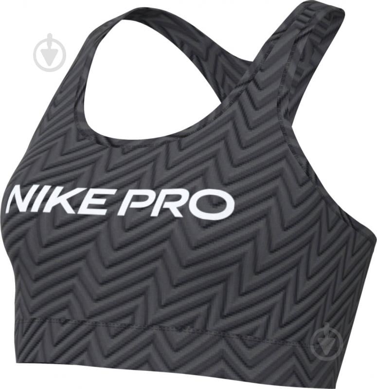 Бра Nike W NP SWSH LGT SPT AOP BRA FN4708-060 р.L серый - фото 6