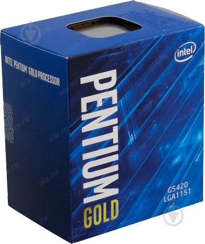 Процесор Intel Pentium Gold G5420 3,8 GHz Socket 1151 Box (BX80684G5420) - фото 2