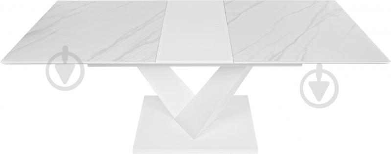 Стіл обідній GT Racer DT-1105 (160-200x90x75) White - фото 3