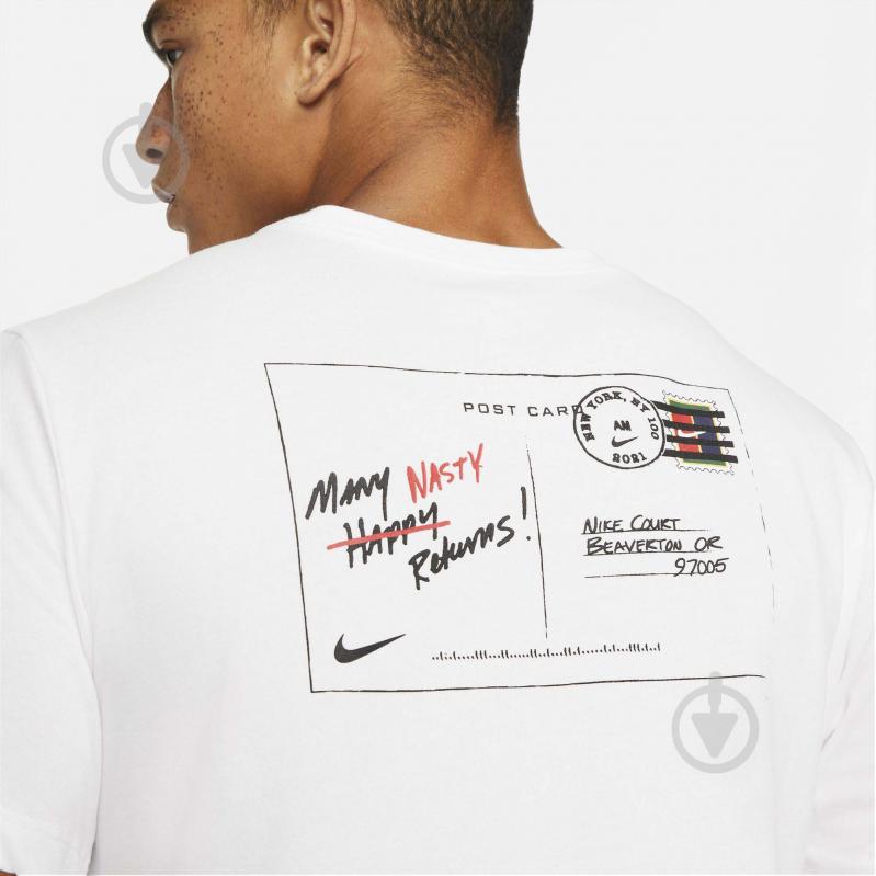 Футболка Nike M NKCT DF TEE NYC POSTCARD DJ2596-100 р.2XL белый - фото 4