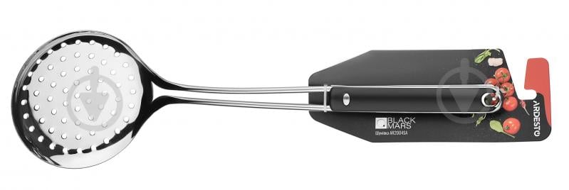 Шумовка Ardesto Black Mars 38 см черная AR2004SA - фото 2