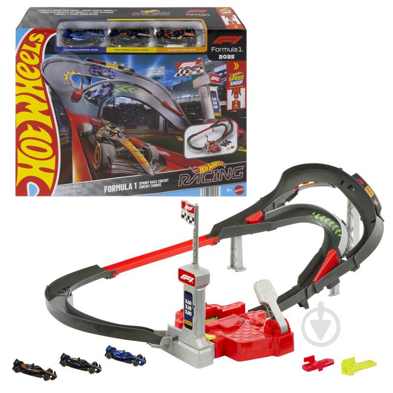 Трек Hot Wheels Формула 1®" 1:64 JNN32 - фото 5 Трек Hot Wheels Формула 1®" 1:64 JNN32 - фото 5