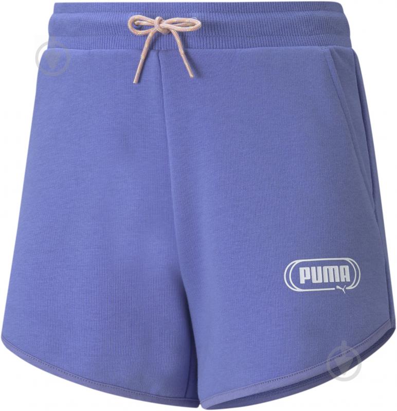 Шорты Puma Rebel Shorts 58615914 р. 116 фиолетовый - фото 1