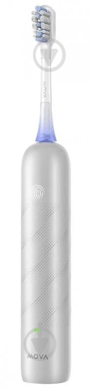 Электрическая зубная щетка MOVA Fresh Pro Sliver (ATB15A-SIL) - фото 2 Электрическая зубная щетка MOVA Fresh Pro Sliver (ATB15A-SIL) - фото 2