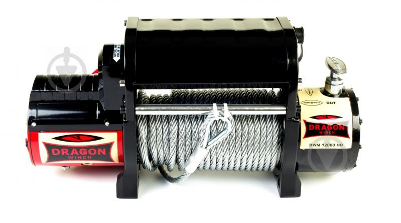 Лебедка Dragon Winch автомобильная электрическая DWM 12000 HDI dw11006 - фото 1