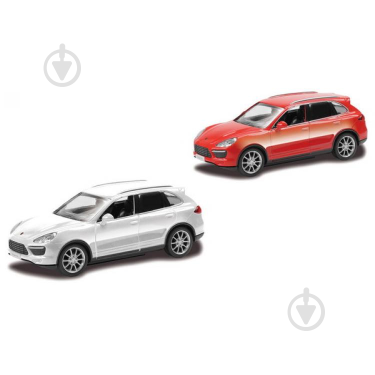 Машинка Uni Fortune 1:43 Porsche Cayenne Turbo в ассортименте 444012 - фото 1