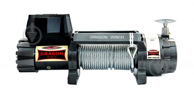 Лебедка Dragon Winch автомобильная электрическая DWH 12000 HD dw12006clos - фото 1