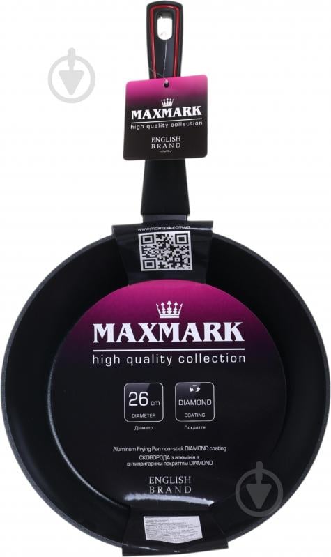 Сковорода Maxmark Diamond 26 см MK-DM25126 - фото 6