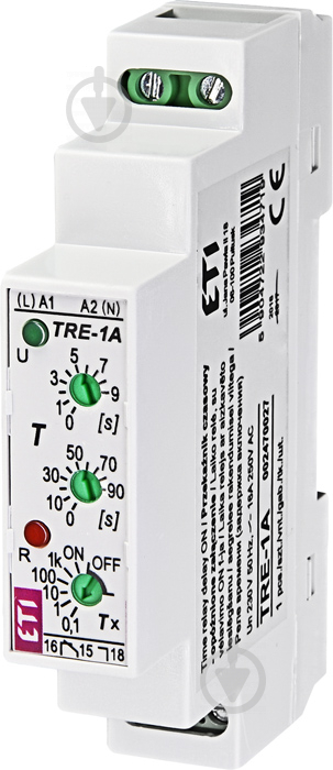 Реле часу з затримкою увімкнення ETI TRE-1A - фото 1