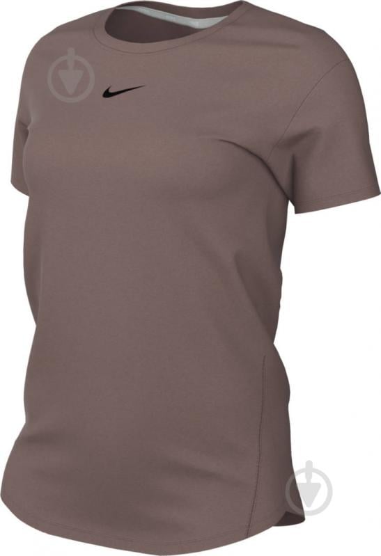 Футболка Nike W NK ONE CLASSIC DF SS TOP FN2798-208 р.M коричневый - фото 7