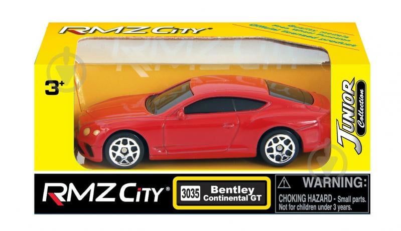 Машинка Uni Fortune 1:64 Вentley Continental GT в асортименті 344035S - фото 1