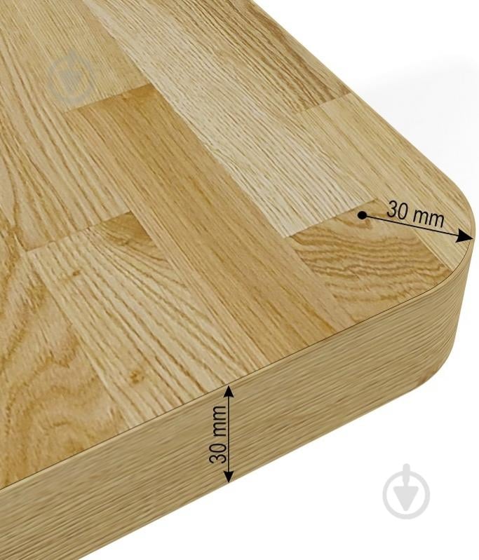 Стіл комп'ютерний BIM Furniture Natural 1200х650х730 мм чорний матовий / дуб натуральний - фото 3 Стіл комп'ютерний BIM Furniture Natural 1200х650х730 мм чорний матовий / дуб натуральний - фото 3