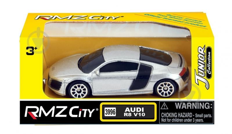 Машинка Uni Fortune 1:64 Audi R8 в ассортименте 344996S - фото 1