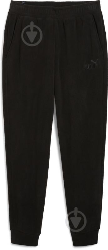 Штани Puma ESS ELEVATED POLARFLEECE SWEATPANTS CL 68189401 р. S чорний - фото 1