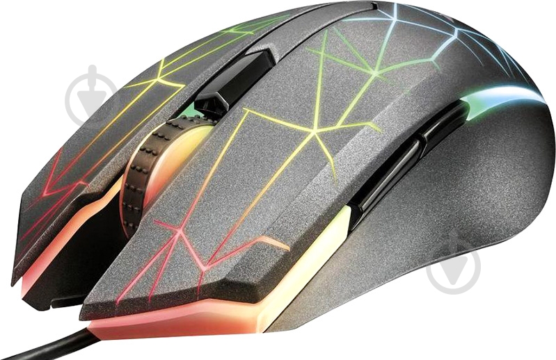 Мышь Trust Heron GXT 170 RGB Mouse black (21813) - фото 2