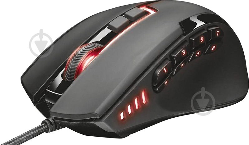 Мышь Trust Sikanda GXT 164 MMO Mouse black (21726) - фото 2 Мышь Trust Sikanda GXT 164 MMO Mouse black (21726) - фото 2